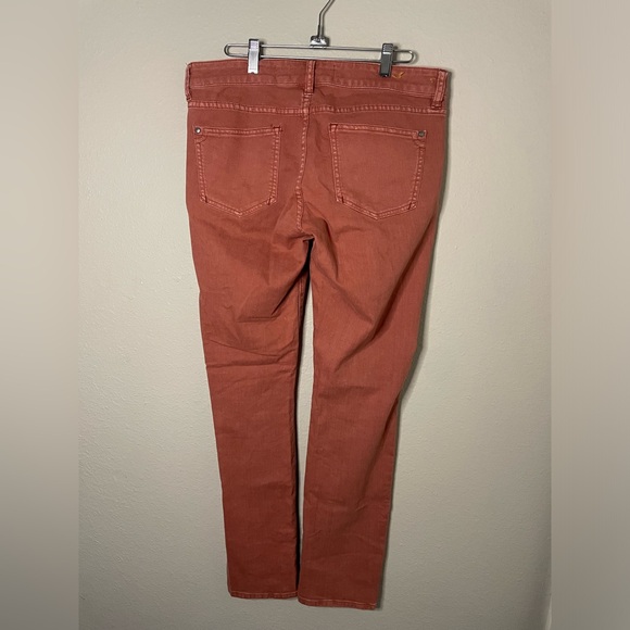 Pilcro and the Letterpress Red Denim STET Skinny Jeans sz 29 - Picture 2 of 9